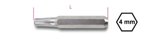 Beta 1256TX Csavarhúzóbetét 4 mm Torx®-csavarokhoz