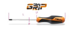Beta 1267TX Imbusz csavarhúzó Torx®-csavarokhoz