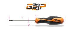  Beta 1268RTX Imbusz csavarhúzó Tamper Resistant Torx® csavarokhoz