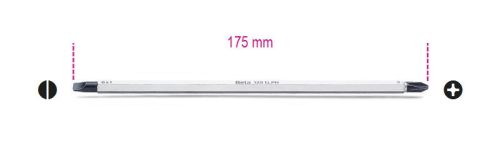 Beta 1281LPH Cserélhető csavarhúzószár hasítottfejű és Phillips®-csavarokhoz