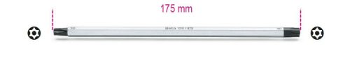 Beta 1281RTX Cserélhető csavarhúzószár Tamper Resistant Torx®-csavarokhoz