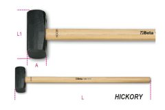 Beta 1381 Hosszú ráverő kalapács Hickory nyéllel