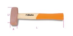 Beta 1385 Bronzkalapács, fanyéllel
