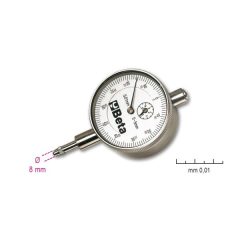   Beta 1662/1 - 1662/2 Mérőóra, kemény műanyag dobozban, pontosság 0.01 mm