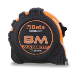   Beta 1691MG Mágneses mérőszalag ütésálló ABS ház, acélszalag, II. pontossági osztály