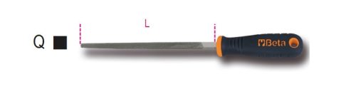 Beta 1719BMD6 ​6"-os Bastard-reszelő műanyag nyéllel
