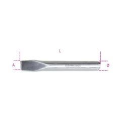 Beta 34INOX Lapos véső, rozsdamentes acélból