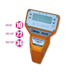   Beta 682 Elektronikus nyomatékmérőkészülék digitális kijelzővel Dynatester 682 Jobbos és balos Nagy pontosságú elektronikus mérés. A mérőkészülék adapter segítségével személyi számítógéphez csatlakoztatható az RS 232 kimeneti ponton keresztül.
