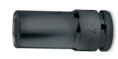   Beta 720L 1/2"-os hosszú gépi dugókulcs, foszfátozott