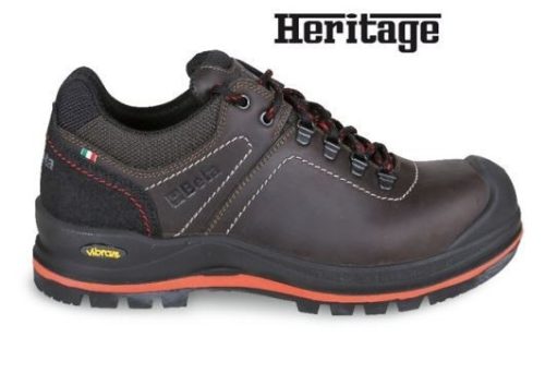 Beta 7293HM Heavy Duty Faggyúzott full-grain bőrcipő nagyteljesítményű VIBRAM® talpfelülettel, kopásálló betéttel a saroknál, és poliuretán orrvédővel