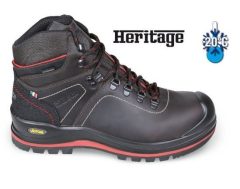   Beta 7294HMC Heavy Duty Mérsékelten vízálló, faggyúzott full-grain bőr bokacipő nagyteljesítményű VIBRAM® járófelülettel, kopásálló betéttel a saroknál, és poliuretán orrvédővel 