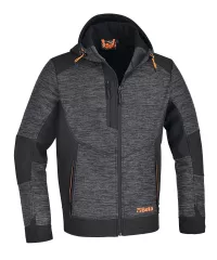   Beta 7637G Hosszú ujjú felső softshell anyag betétekkel. modern megjelenés, 7637g ami minden helyzetben kényelmes és melegen tart