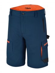   Beta 7661B Sokzsebes elasztikus bermuda munkanadrág, könnyített kivitel Slim fit