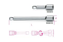 Beta 900AN 1/4”-os gömbvégű toldó