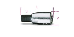   Beta 900ME 1/4"-os imbusz-dugókulcs, krómozott, barnított hegy