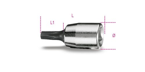 Beta 900PT 1/4"-os Ötlapú csavarhúzó-dugókulcs