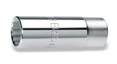   Beta 910AS/L 3/8"-os Tizenkétszögű hosszú dugókulcs colos méretezéssel