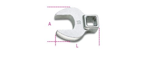 Beta 910CF 3/8”-os villás dugókulcs