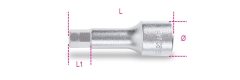 Beta 920ME 1/2”-os imbusz-dugókulcs, krómozott