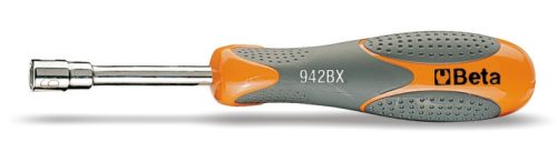 Beta 942BX Rövid hatlapú dugókulcs-csavarhúzó krómozott