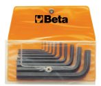   Beta 96N/B10 10 részes hajlított imbuszkulcs szerszám készlet műanyag dobozban