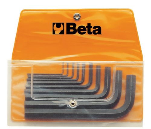 Beta 96N/B10 10 részes hajlított imbuszkulcs szerszám készlet műanyag dobozban