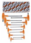   Beta 97TTX/S11 11 részes T-szárú Torx®-imbuszkulcs markolattal szerszám készlet