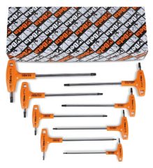   Beta 97TTX/S 8 darabos hajlított csavarhúzó készlet markolattal Torx® csavarokhoz 