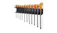 Beta 97TTX/SP11 11 részes T-szárú Torx®-imbuszkulcs markolattal szerszám készlet tartóval
