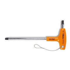   Beta 97TTXHS T-szárú Torx®-imbuszkulcs, műanyag markolattal, krómozott, fekete hegyek