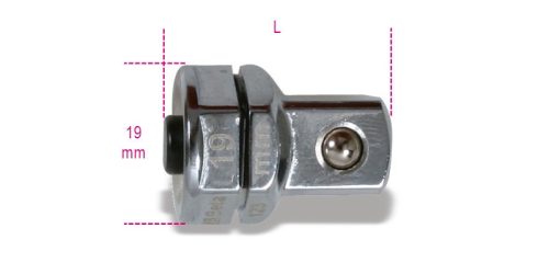 Beta 123Q1/2 Adapter gyorscsatlakozóval 1/2" 19 mm-es racsniskulcshoz 19