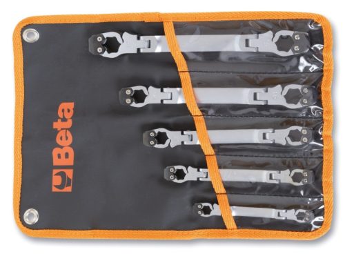 Beta 187/B5 ​Csuklós csillagkulcs készlet tasakban 