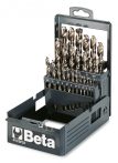   Beta 415/SP25 rövid csigafúró szerszám készlet kofferban