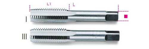 Beta 433 20X1,5 Kézi menetfúró, metrikus finom menet, krómacélból készült