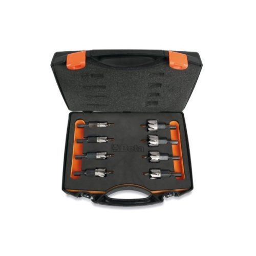 Beta 451/C8 8 darabos koronafúró készlet, HSS, köszörült