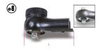   Beta 611 Kettős működésű racsni a 604B/5 és a 604B/10 modellhez Külső négyszög: 8 mm