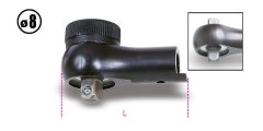   Beta 611 Kettős működésű racsni a 604B/5 és a 604B/10 modellhez Külső négyszög: 8 mm