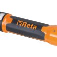 Beta 666/C2 Zero-Reset nyomatékkulcs készlet dobozban, 1/4 colos nyomatékkulcs használat közben, Beta 5-25 Nm nyomatékkulcs skála