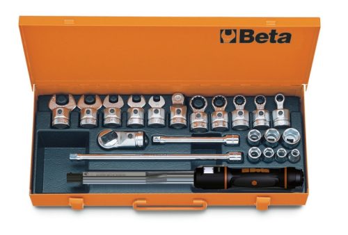 Beta 671N/C10 668N/10 hengeres nyomatékkulcs és tartozékai