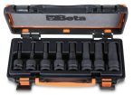 Beta 720ME/C8 8 gépi dugókulcs fémdobozban 1/2"-os