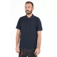 Beta 7552BL Három gombos munka pólóing, piqué pamut, 200 g/m3, kék