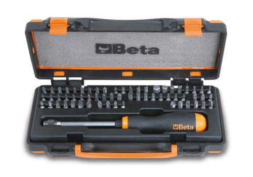 Beta 861/C61P 61 csavarhúzóbetét és 1 mágneses betéttartó gyorslazítóval