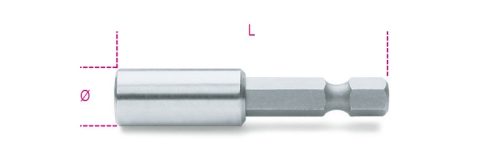 Beta 882M1 1/4" külső és 1/4" belső mérettel rendelkező betéttartó