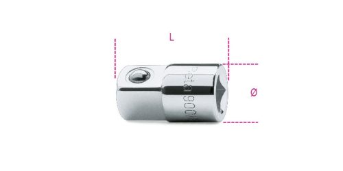 Beta 900/16 Bővítő közbetét 1/4” - 3/8” 1/4"-os