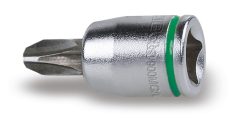   Beta 900MC/PH Dugókulcs keresztfejű Phillips® csavarokhoz, színezett, 1/4"-os, krómozott, barnított betétek
