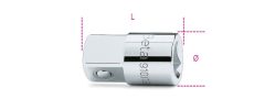 Beta 910/16 Bővítő közbetét 3/8” és 1/2”