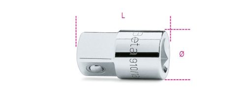 Beta 910/16 Bővítő közbetét 3/8” és 1/2”