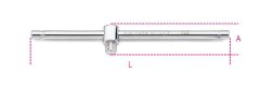 Beta 910/42 3/8”-os csúszkás T-hajtószár