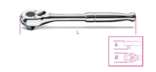 Beta 910M/55 3/8”-os irányváltós fémracsni