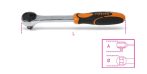   Beta 910/55Q 3/8”-os irányváltós racsni, 48 fogú, krómozott